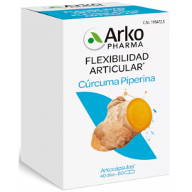 Arkocápsulas Cúrcuma Piperina 40 Cápsulas
