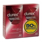 Durex Preservativo Sensitivo Contacto Total 50% descuento en la 2a unidad