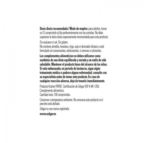 Folacín 400 μg - 100 comprimidos