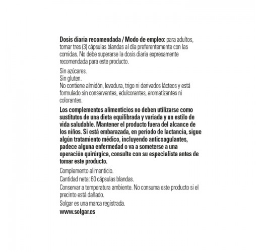 Omega 3-6-9 aceites de pescado, lino y borraja - 60 cápsulas blandas