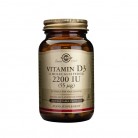 Vitamina D3 2200 IU 55 μg - 100 cápsulas vegetales