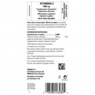 Vitamina C 1000 mg - 100 cápsulas vegetales